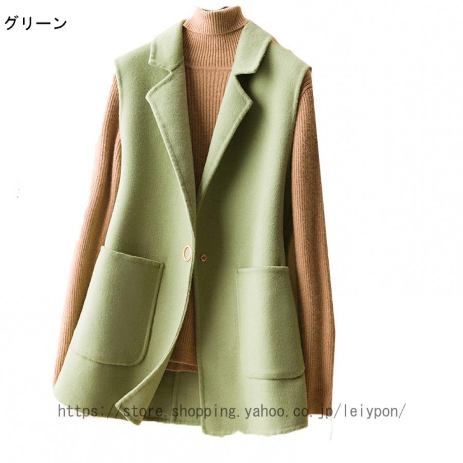 カジュアルコート ロング丈 ロングベスト レディース トレンチベスト ロング丈 スーツベスト テーラードカラー アウター フォーマル ジャケット オフィス |  | 07