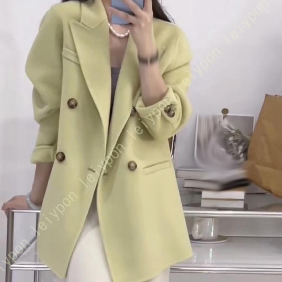 コート レディース チェスターコート ロングコート 冬 アウター ロング 厚手 ゆったり メルトンコート 暖かい カジュアル 防寒 ベルスリーブ 可愛い 秋冬 | 