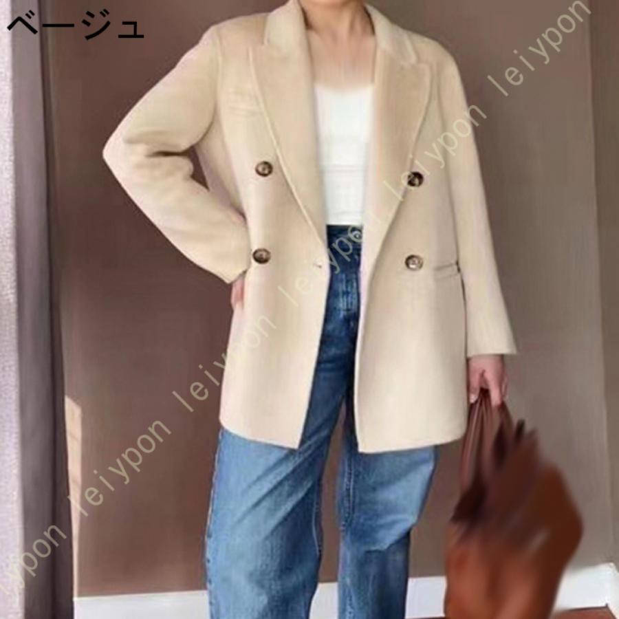 コート レディース チェスターコート ロングコート 冬 アウター ロング 厚手 ゆったり メルトンコート 暖かい カジュアル 防寒 ベルスリーブ 可愛い 秋冬 |  | 09