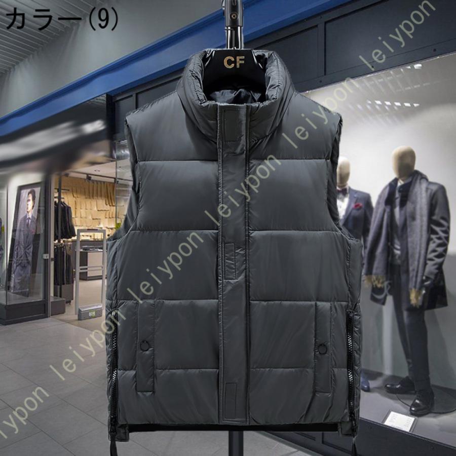 ダウンベスト メンズ 中綿入り 立ち襟 トップス 中綿ベスト フード付き フードベスト 秋冬 シンプルで無地ベスト ダウンベスト 中綿ベスト 冬 防寒 おしゃれ |  | 33