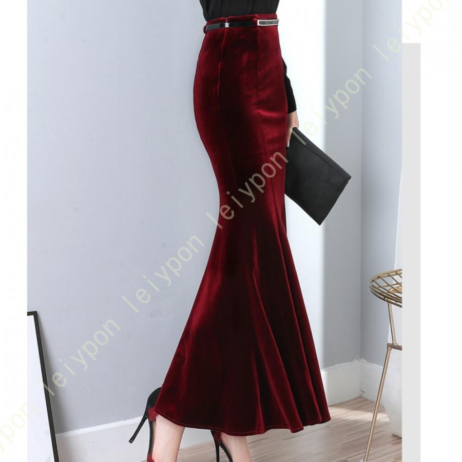 タイトスカート マーメイドスカートマキシ丈スカート スカート ベロア タイトフレア マキシ レディース ボトムス スカート ベルベット ロング丈 |  | 14
