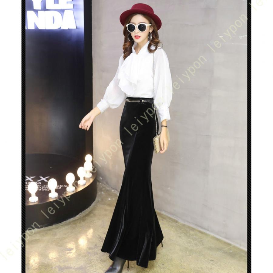 タイトスカート マーメイドスカートマキシ丈スカート スカート ベロア タイトフレア マキシ レディース ボトムス スカート ベルベット ロング丈 |  | 10