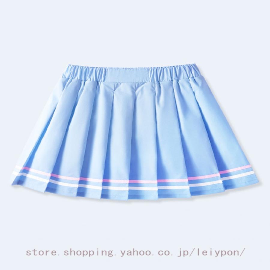 キッズ プリーツスカート 女の子 フレアスカート JKスカート 子供 JK スクールスカート スカート フレアミニスカート Aラインスカート スクール 制服 女児 夏 |  | 10
