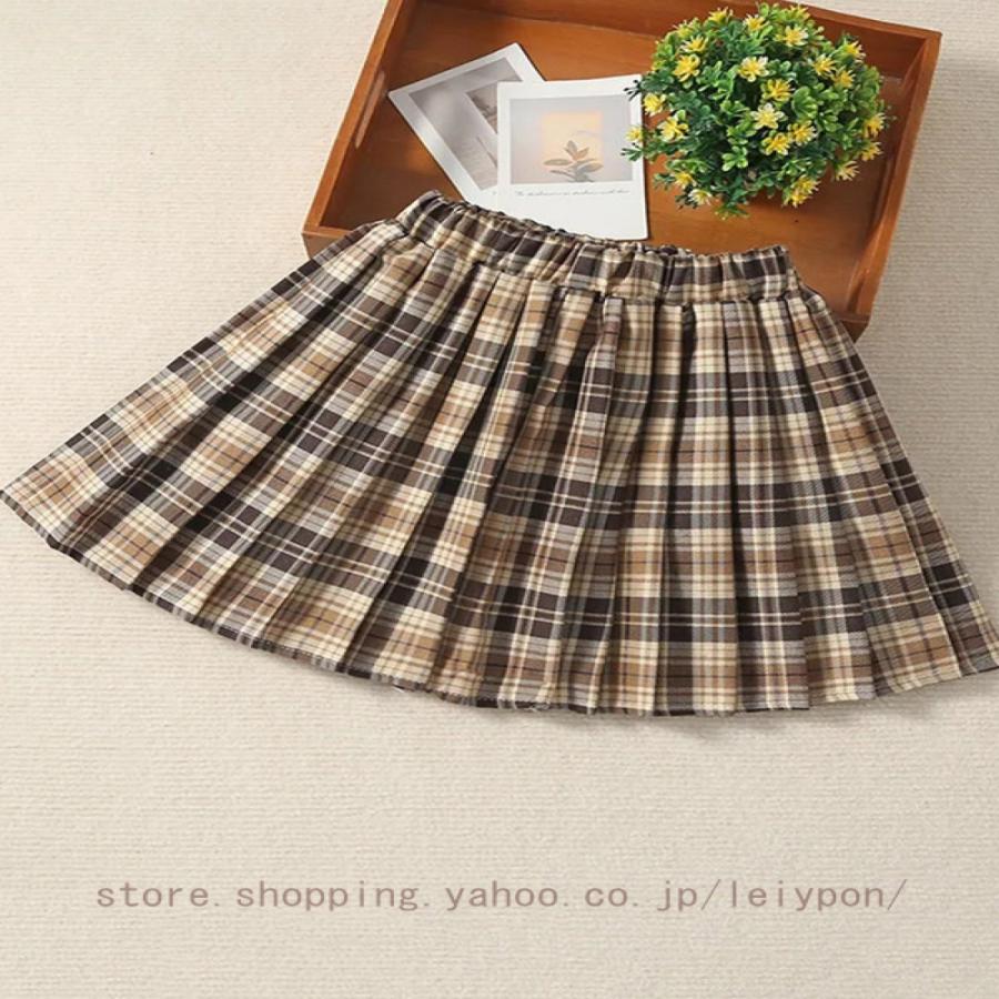 子供 プリーツスカート キッズ 韓国子供服 スクール スカート ミニ丈スカート 春夏 プリーツスカート チェック柄 ミニ丈 ベビー 女児 学園風 女の子 キッズ |  | 03