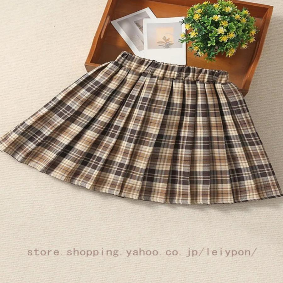 子供 プリーツスカート キッズ 韓国子供服 スクール スカート ミニ丈スカート 春夏 プリーツスカート チェック柄 ミニ丈 ベビー 女児 学園風 女の子 キッズ |  | 05