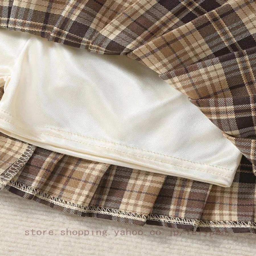 子供 プリーツスカート キッズ 韓国子供服 スクール スカート ミニ丈スカート 春夏 プリーツスカート チェック柄 ミニ丈 ベビー 女児 学園風 女の子 キッズ |  | 07