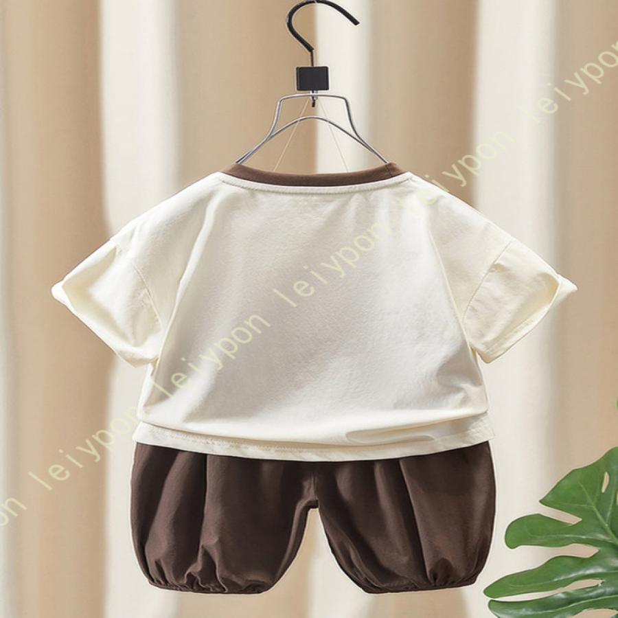 ボーイズ ジャージ 上下セット 子供服 男の子 半袖tシャツ ハーフパンツ 2点セット キッズ服 ゆったり カジュアル スポーツウェア 運動着 スウェット |  | 07