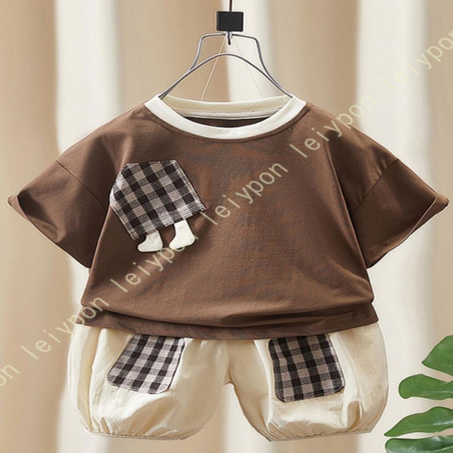 ボーイズ ジャージ 上下セット 子供服 男の子 半袖tシャツ ハーフパンツ 2点セット キッズ服 ゆったり カジュアル スポーツウェア 運動着 スウェット |  | 09