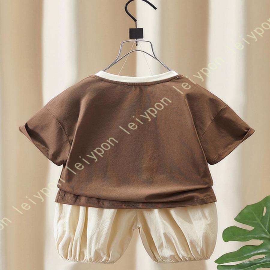 ボーイズ ジャージ 上下セット 子供服 男の子 半袖tシャツ ハーフパンツ 2点セット キッズ服 ゆったり カジュアル スポーツウェア 運動着 スウェット |  | 10