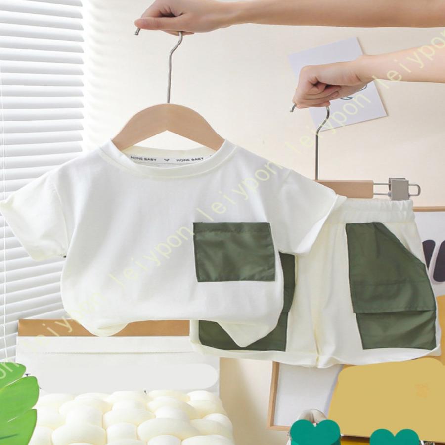 ベビー服 男の子 tシャツ 半袖 短パン 夏 子供服 セットアップ ハーフパンツ おしゃれ ジャージ キッズ 上下セット 半ズボン 赤ちゃん服 カジュアル 通気性 |  | 11