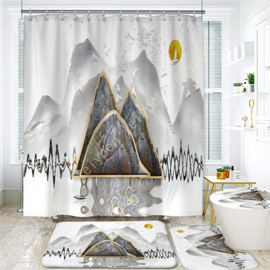 シャワーセット 遮像 3点セット 4点セット ユニットバス 浴室 中国風 おしゃれ シンプル インテリア 防塵 滑り止め 防カビ 防水 デザイン シャワーカーテン シャワーカーテン ベビーグッズも大集合 Www Casascordeiro Com Br