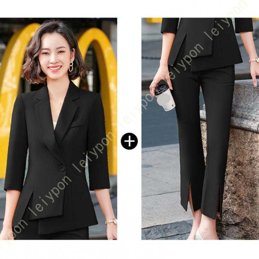 スーツセット パンツスーツ レディース 上下セット セットアップ スーツ フォーマル オフィス ビジネス 通勤 2点セット おしゃれ 無地 春 秋 冬 ジャケット |  | 18