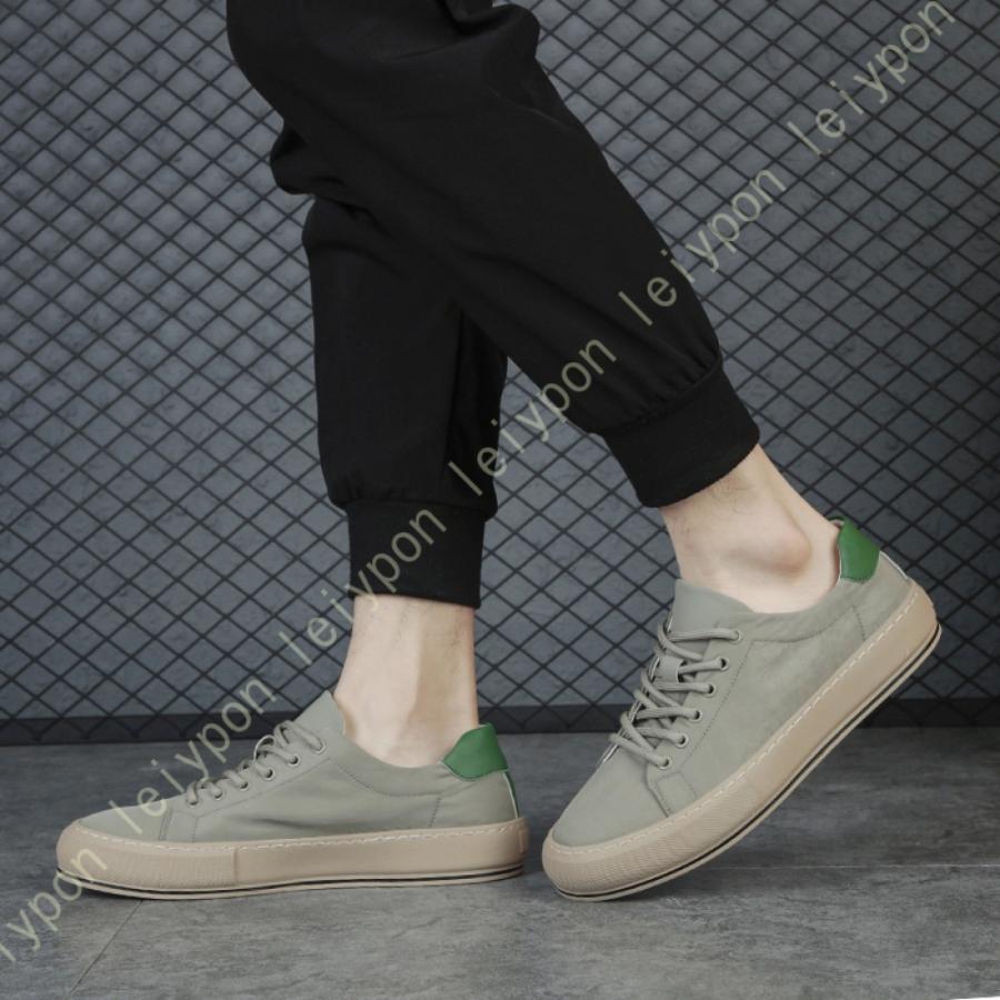 スニーカー メンズ カジュアル 靴 カジュアル シューズ 春 夏 お洒落 春 靴 ローカット レースアップ メンズスニーカー