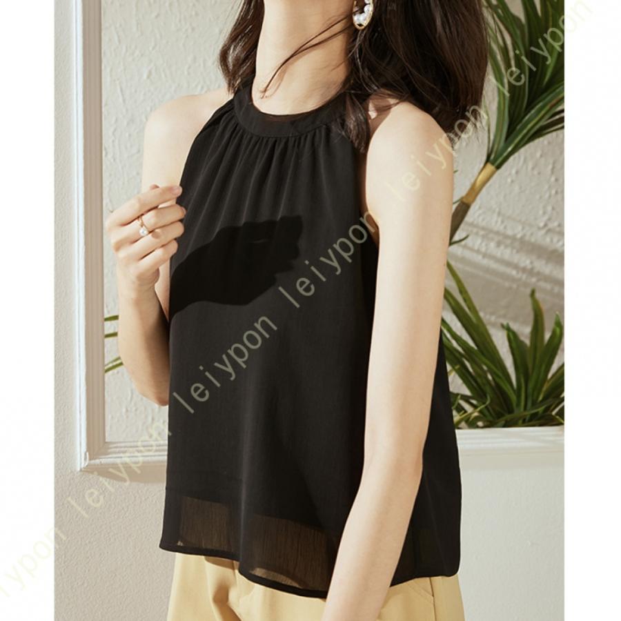 [AYBTO]ブラウス リボンブラウス レディース 大きいサイズ キャミソール ボウタイ ノースリーブ フォーマル パーティー カジュアル ホワイトシャツ シンプル |  | 16