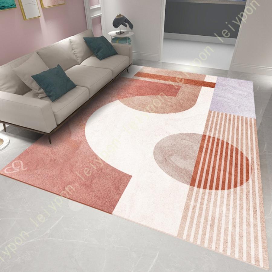 カーペット おしゃれ ラグ 洗える 遮音 滑り止め 抗菌 オールシーズン 子供 子供部屋 北欧 柄 ポリエステルラグ 大きい ラグマット カラフル 可愛い 抽象的 Mmvztjqbv0 カーペット ラグ Wrc Gov Sd
