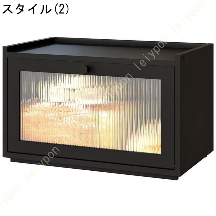 収納棚 キャビネット 整理棚 卓上 リビング収納 窓辺 リビングルーム 扉付き 大容量 収納ボックス 本棚 デスクトップ本棚 床置き本棚 書棚 食器棚 北欧 木製_5