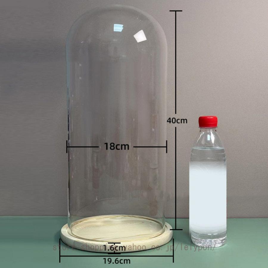 ガラスドーム 球の形 ガラスケース 木質ベース付き フィギュア 化粧品 模型 プリザーブドフラワー 装飾品 ガラスカバー ドライフラワー 展示 デコレーション |  | 06