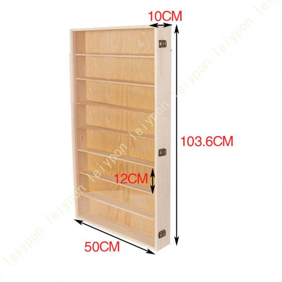 ディスプレイケース 木製 壁掛け 収納ボックス 防塵 防水 大容量 フィギュアケース 透明開き戸 コレクションケース 陳列ケース 小物整理 卓上式 縦置き 壁掛け |  | 04