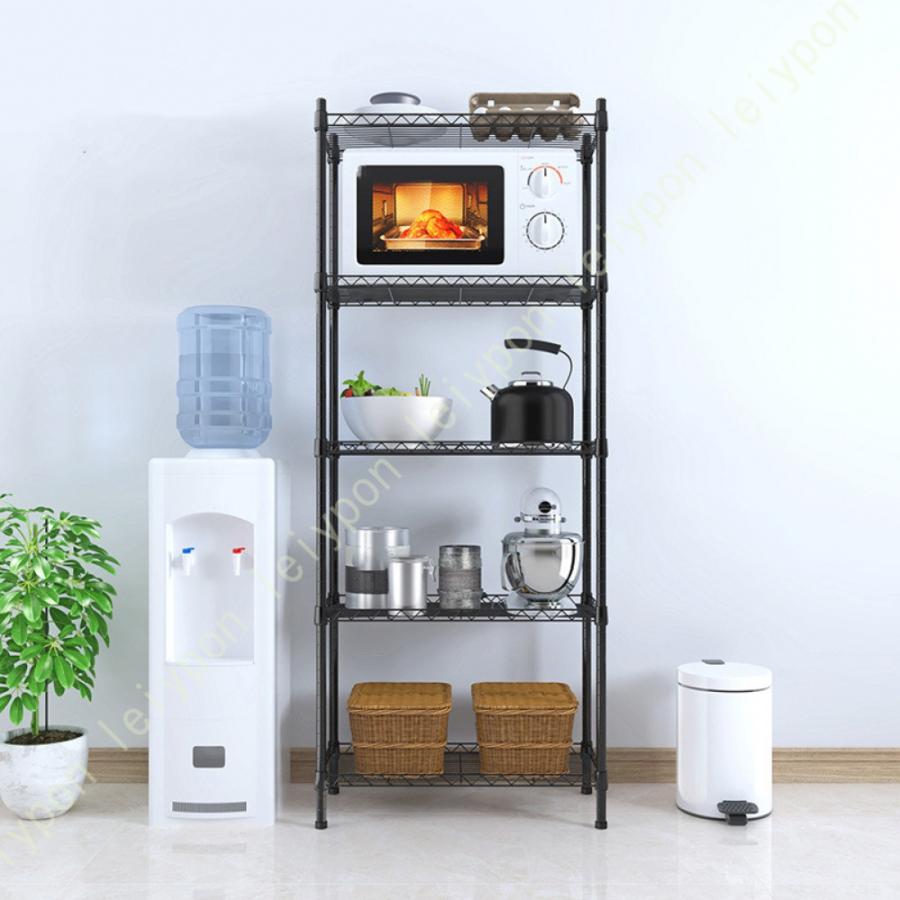 スチールラック スチール製ラック ブラック おしゃれ パントリー 納戸