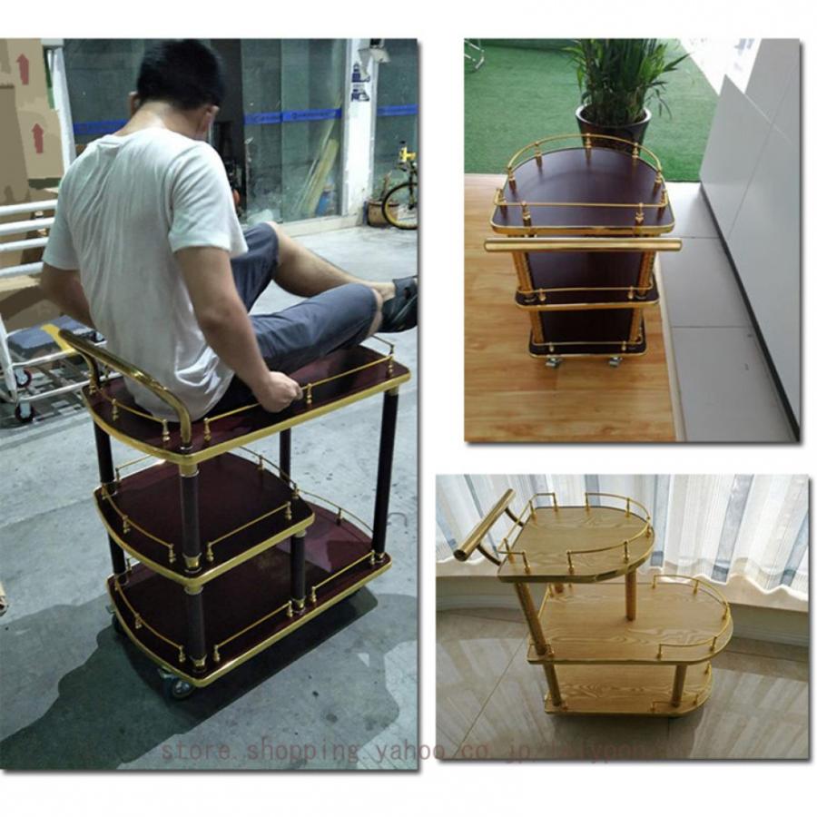 キッチンワゴン バーカート キッチン キャスター付き 2段 キッチン