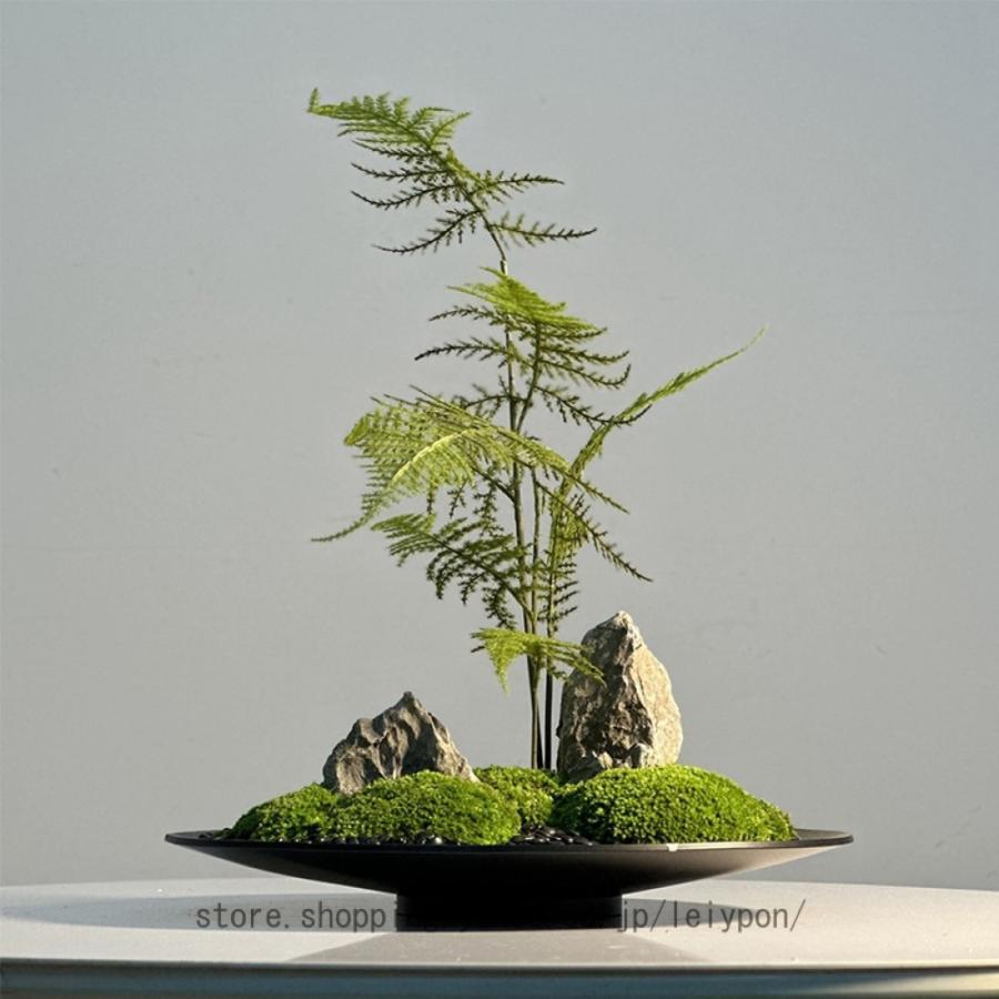 人工観葉植物 本物そっくり フェイクグリーン 人工盆栽 鉢植え 卓上