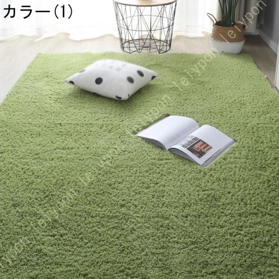 ラグマット カーペット おしゃれ 洗える 北欧 長方形 折り畳み 床暖房対応 滑り止め付 耐摩耗性 触さよい 踏み心地良い 多色選 防音 防臭 防ダニ 抗菌 |  | 11