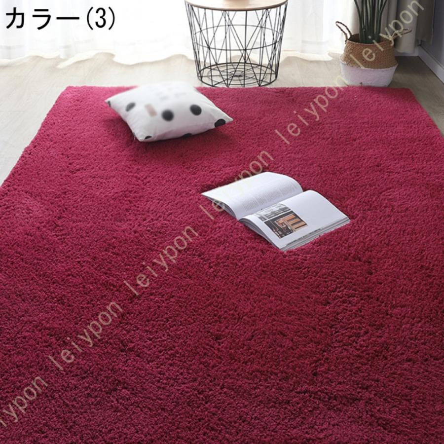 ラグマット カーペット おしゃれ 洗える 北欧 長方形 折り畳み 床暖房対応 滑り止め付 耐摩耗性 触さよい 踏み心地良い 多色選 防音 防臭 防ダニ 抗菌 |  | 13