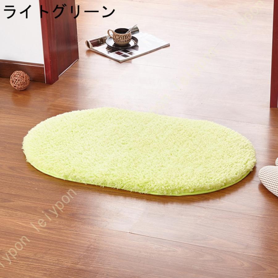 滑り止め付き マイクロファイバー バスマット 吸水 速乾 足拭きマット 浴室 おしゃれ 丸洗いOK シンプル シャギーラグ ふわふわ トイレマット お風呂 マット |  | 18