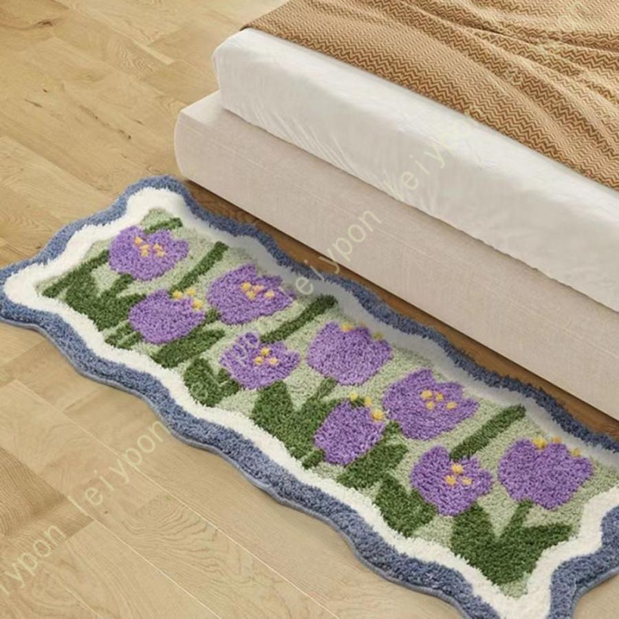 マット 玄関 おしゃれ 小さめ カーペット 可愛い かわいい 玄関マット 長方形 シンプル インテリア バスマット お風呂マット 室内マット 玄関 SNS映え | 