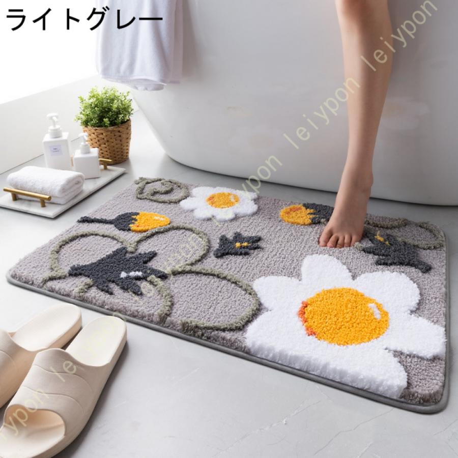 ラグマット カーペット 玄関マット 滑り止め付 柔らかい ふわふわ 厚手 手触り優しい インドアマット 洗える 抗菌 防ダニ 北欧 リビングラグ 寝室用 長方形 |  | 07