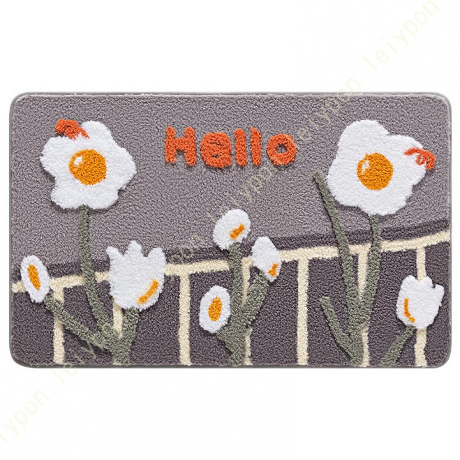 ラグマット カーペット 玄関マット 滑り止め付 柔らかい ふわふわ 厚手 手触り優しい インドアマット 洗える 抗菌 防ダニ 北欧 リビングラグ 寝室用 長方形 |  | 09