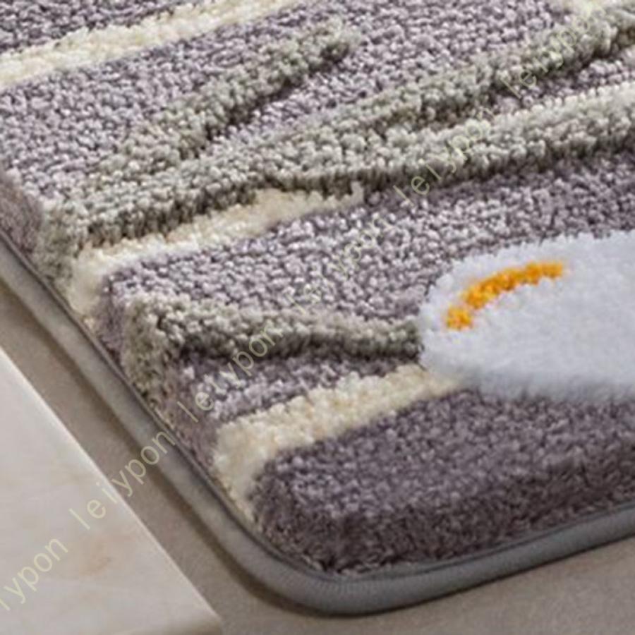 ラグマット カーペット 玄関マット 滑り止め付 柔らかい ふわふわ 厚手 手触り優しい インドアマット 洗える 抗菌 防ダニ 北欧 リビングラグ 寝室用 長方形 |  | 11