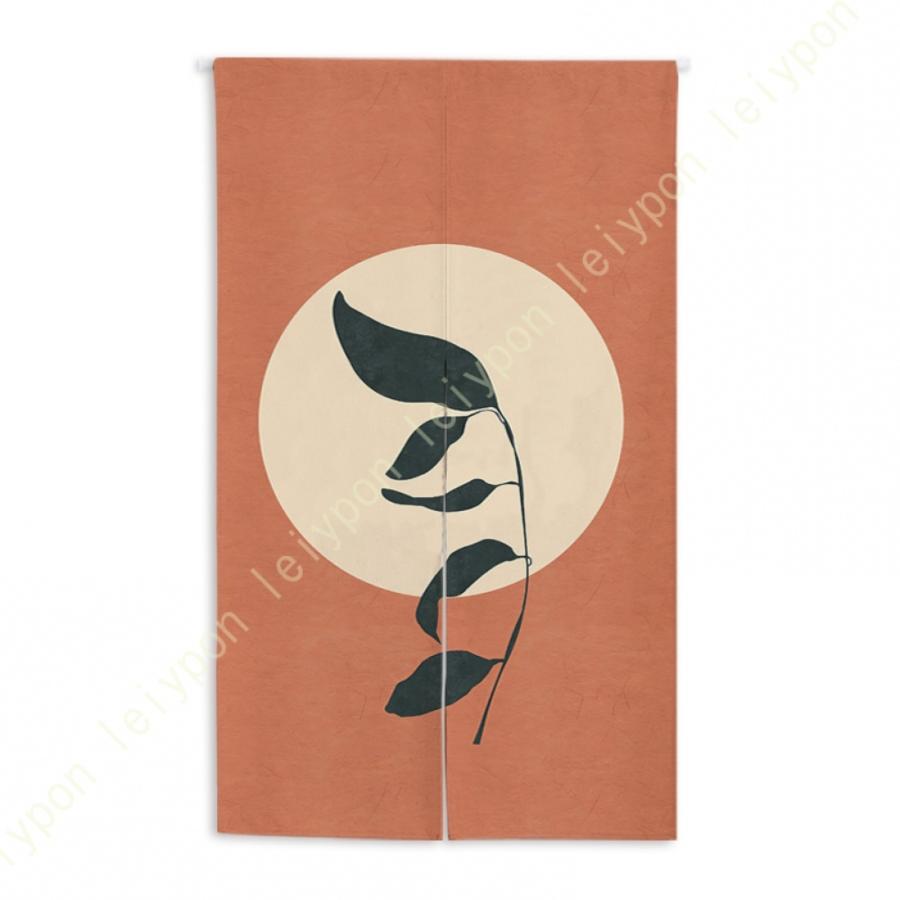 カーテン 間仕切り のれん おしゃれ 北欧 ドアカーテン 目隠し 取り付け簡単 洗える 半間暖簾 ショート丈 半遮光 断熱 部屋仕切り インテリア カフェカーテン |  | 01