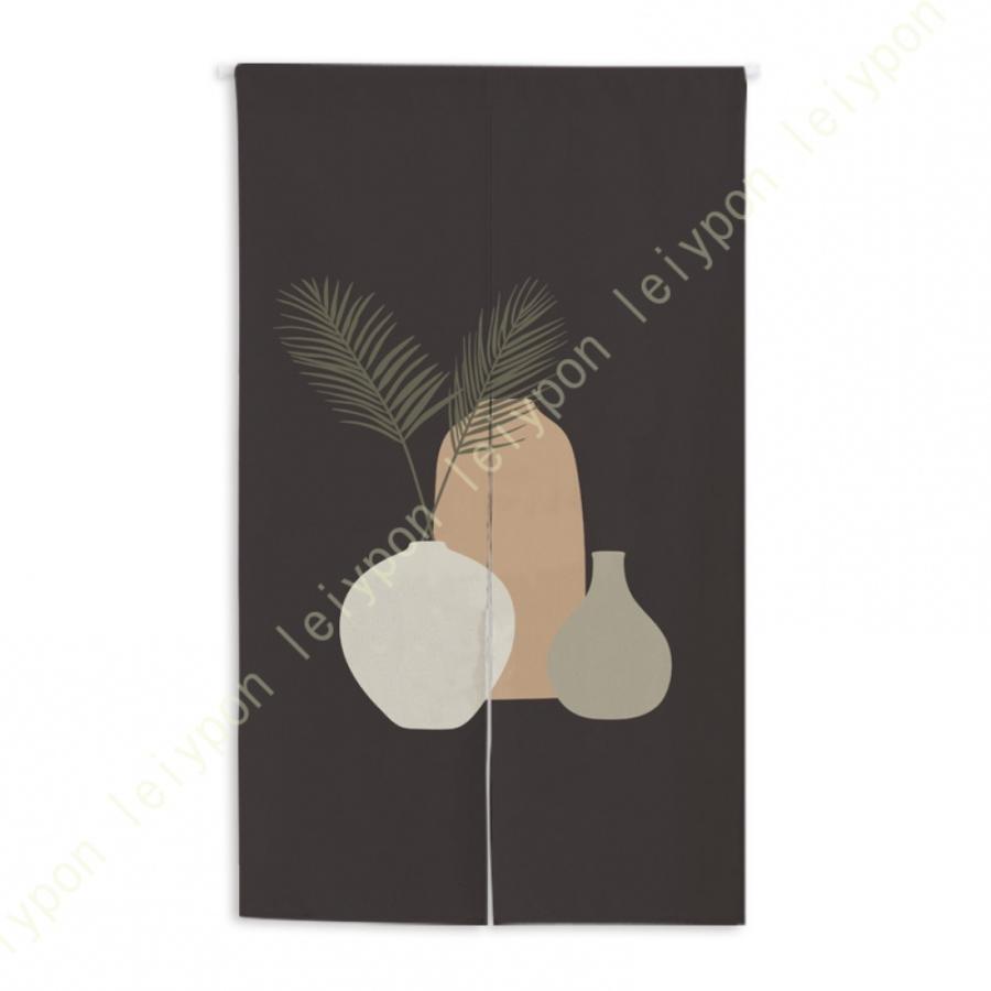 カーテン 間仕切り のれん おしゃれ 北欧 ドアカーテン 目隠し 取り付け簡単 洗える 半間暖簾 ショート丈 半遮光 断熱 部屋仕切り インテリア カフェカーテン |  | 12