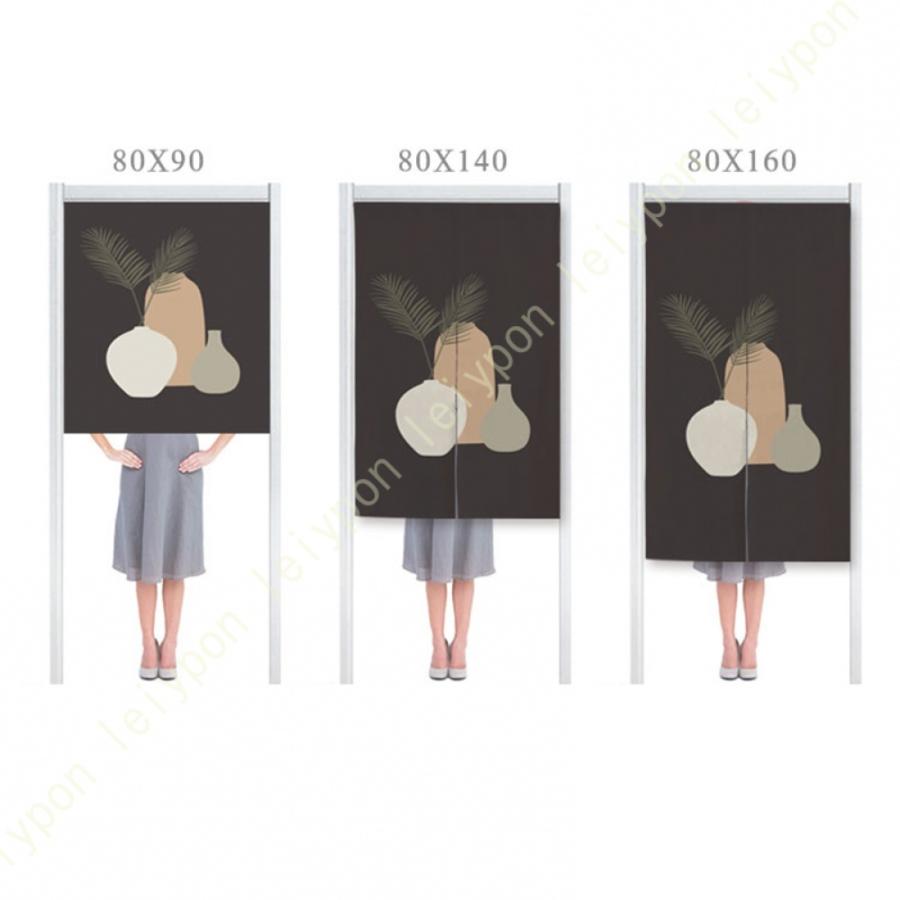 カーテン 間仕切り のれん おしゃれ 北欧 ドアカーテン 目隠し 取り付け簡単 洗える 半間暖簾 ショート丈 半遮光 断熱 部屋仕切り インテリア カフェカーテン |  | 18