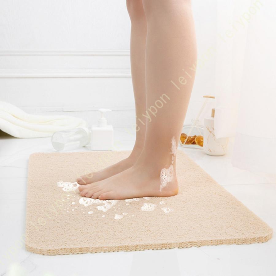 お風呂マット 滑り止め バスマット 浴室マット 水はけ 洗える キッチンマット 低反発 長方形 フリーカット 玄関マット 泥落とし マット 北欧 おしゃれ |  | 14