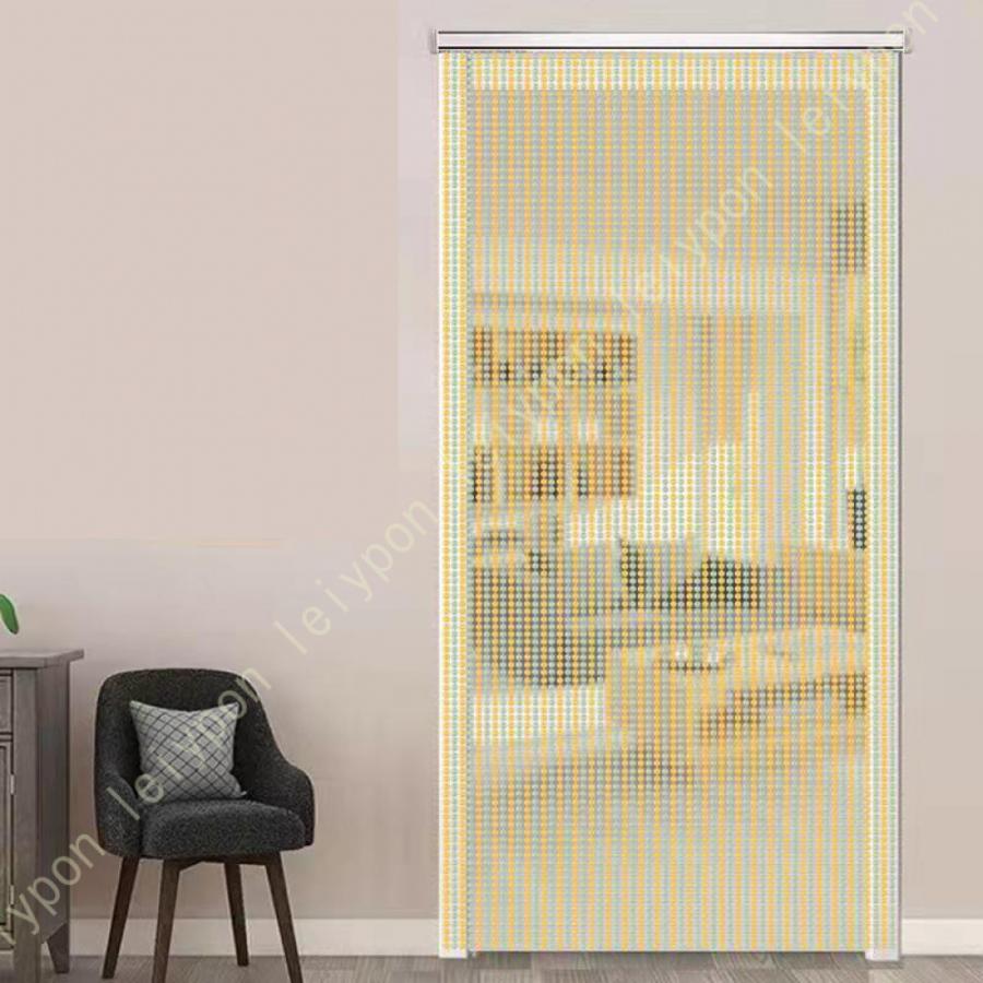 八角珠ビーズカーテン クリスタル 珠のれん 装飾 ストリングカーテン