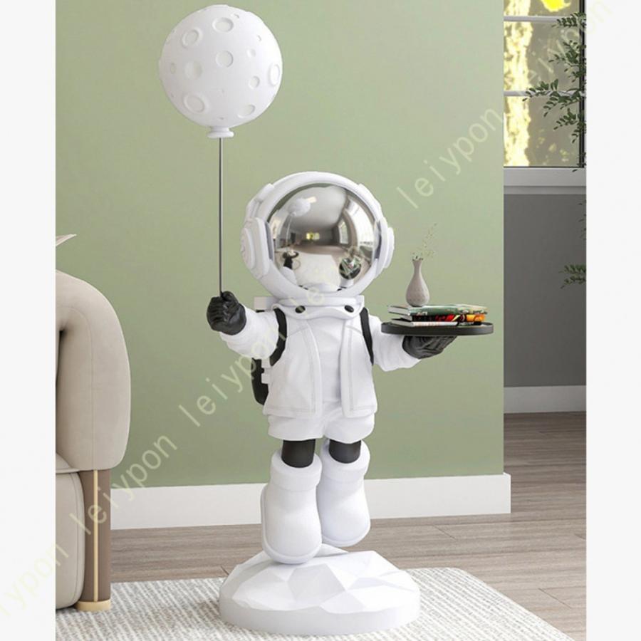 北欧雑貨置物 宇宙飛行士 レジン製 プレゼント 誕生日 写真撮影