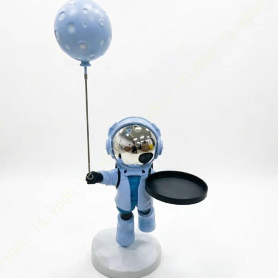 北欧雑貨置物 宇宙飛行士 レジン製 プレゼント 誕生日 写真撮影