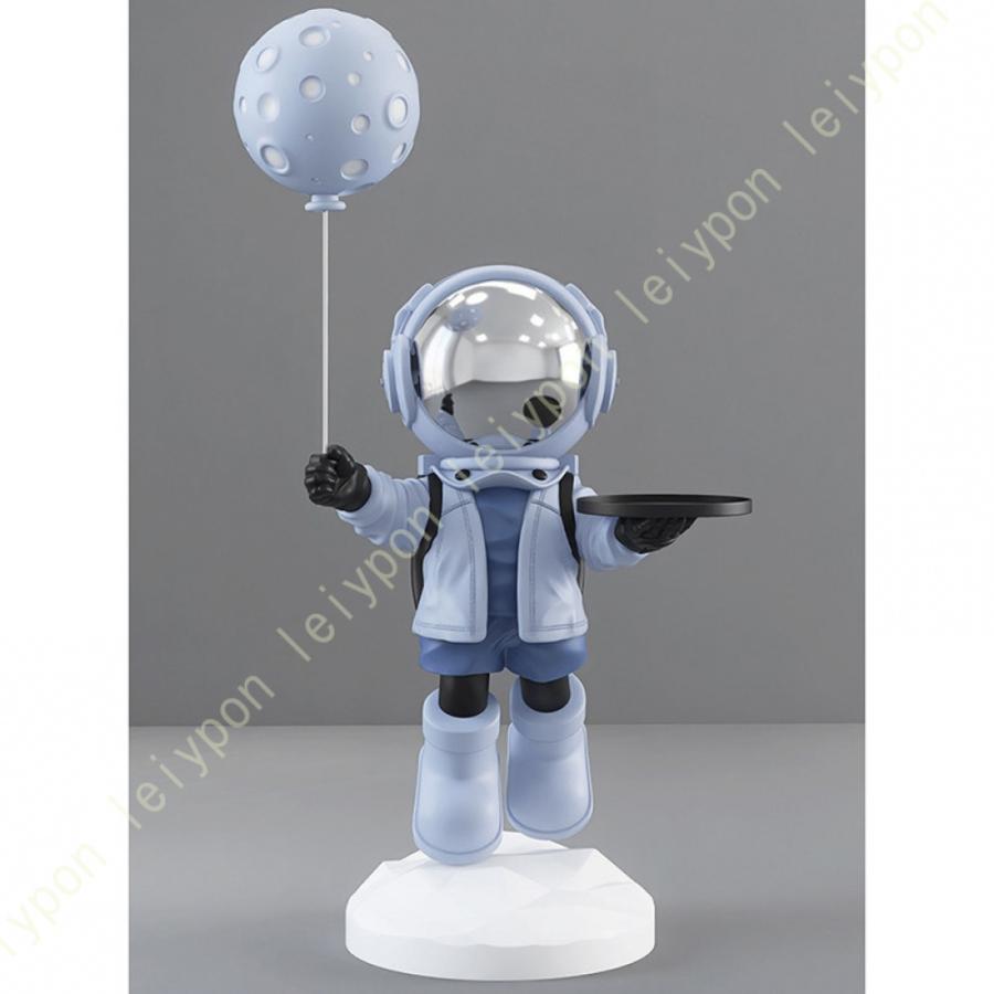 北欧雑貨置物 宇宙飛行士 レジン製 プレゼント 誕生日 写真撮影