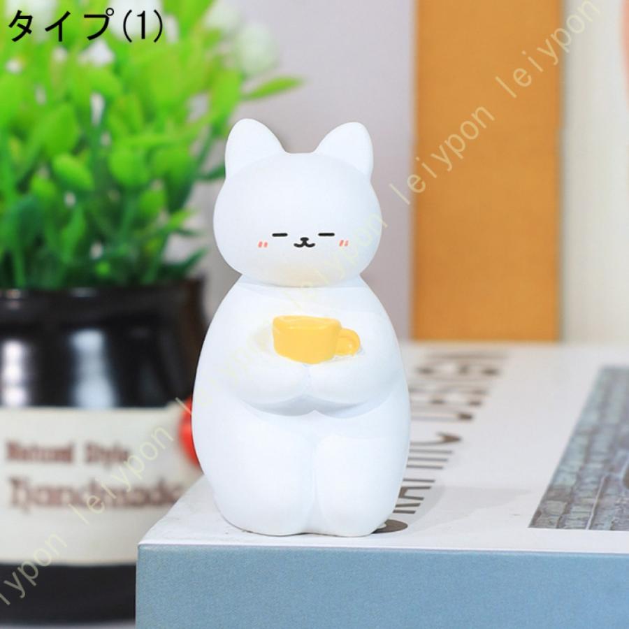 フィギュア 猫 工芸品 キュート インテリア レジン製品 雑貨 オシャレ 置物 北欧雑貨 装飾品 インテリア 車飾り カートゥーン 玄関インテリア 玄関置物｜leiypon｜07