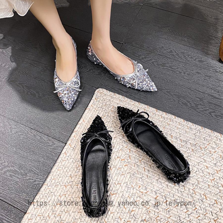 フラットシューズ ローヒール ぺたんこ靴 パンプス レディース フラットシューズ ローヒール ぺたんこ靴 パンプス レディース