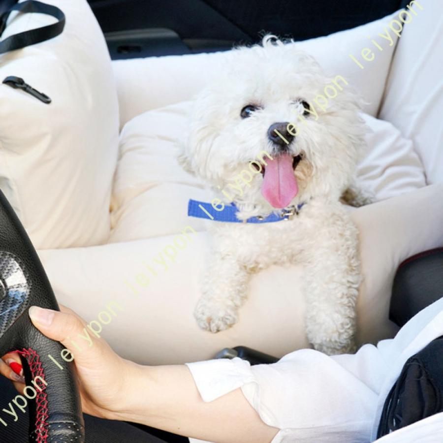 ペットキャリー 車 2WAY 車載用 ドライブベッド ペットベット ドライブ ペットソファ 車内 柴犬 車用ペットシート ペットキャリーバッグ ベッド ペット_12