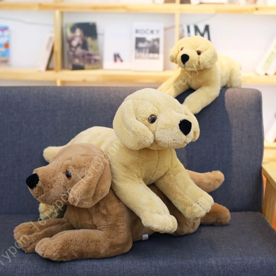 犬 抱き枕 イヌ ぬいぐるみ リアル ラブラドール ゴールデンレトリバー