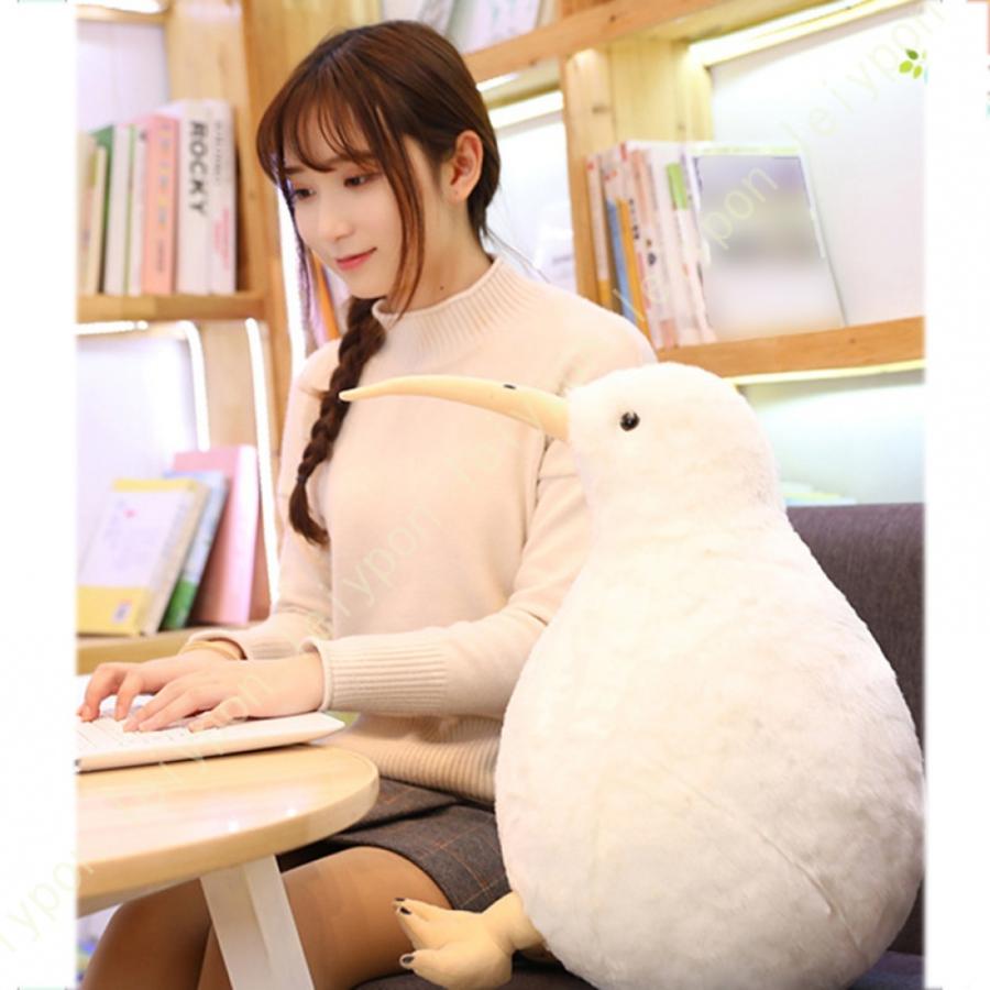 キウイ リアルぬいぐるみ クッション 抱きまくら 鳥 ふわもち アニマル