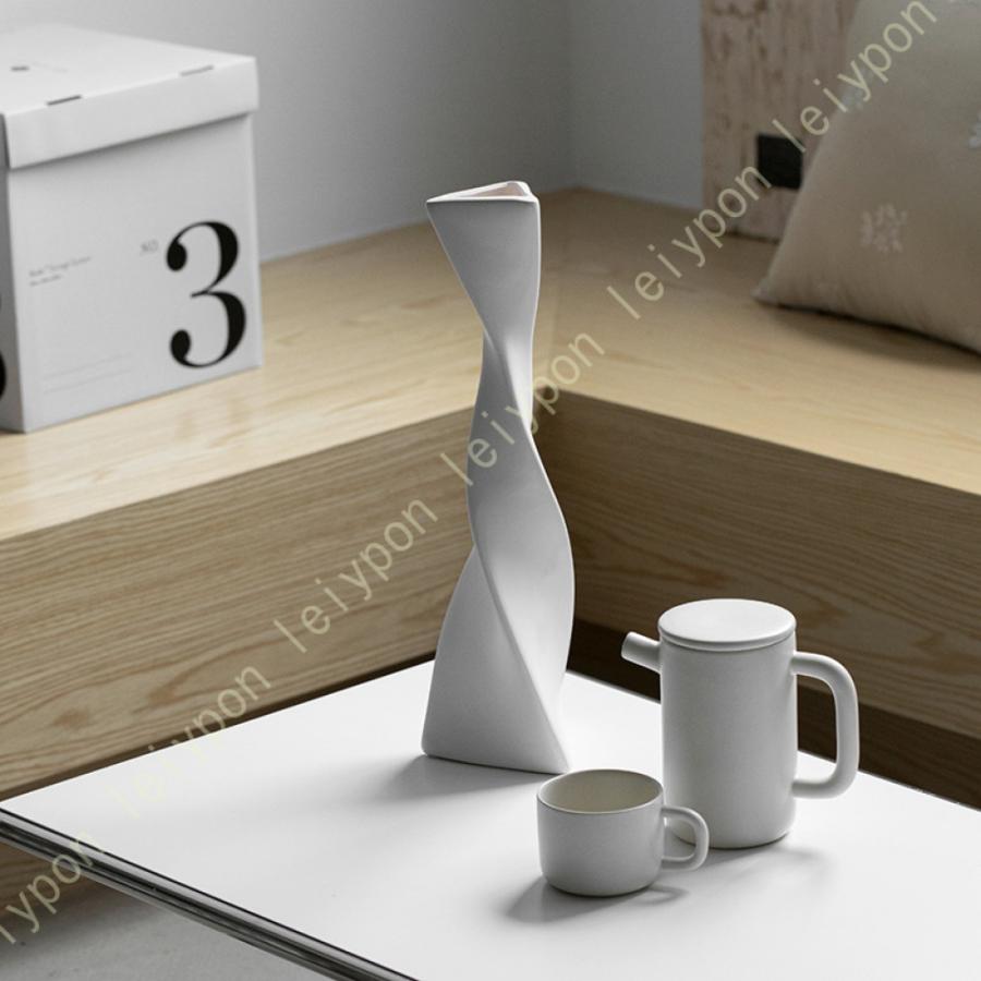 【美品】花器　大型　カップ　陶器　置物　インテリア　工芸品　美術品　A1318 美品】花器 大型 カップ 陶器 置物 インテリア 工芸品 美術品 A1318