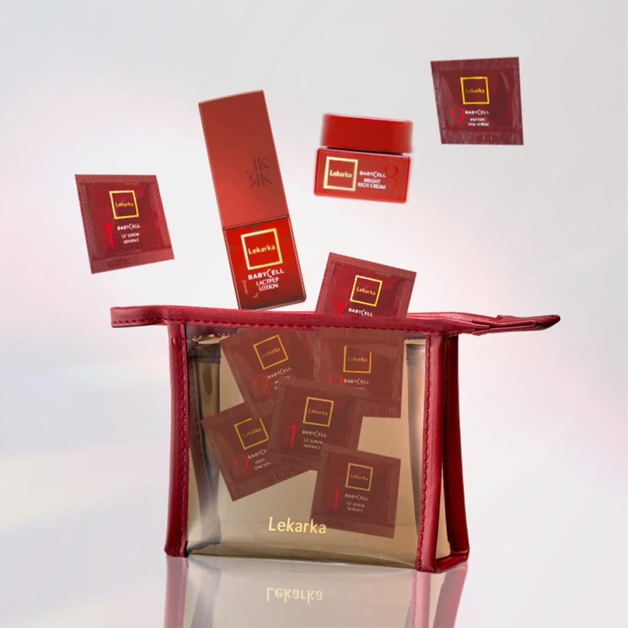 LEKARKA BABYCELL 美容液セット Lekarka（レカルカ） 公式 BABYCELLトライアルキット ｜ 化粧水 美容液