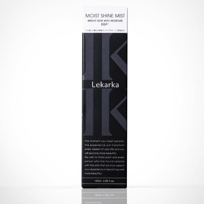 レカルカ lekarka 公式 BRIGHTLY MOIST SHINE MIST ブライトリーモイストシャインミスト 120mL 化粧水 ミスト ミスト化粧水 EGF ビサボロール 保湿 送料無料｜lekarka｜02