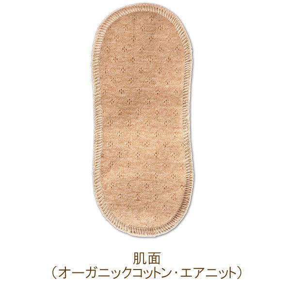 布ナプキン オーガニック プチナプ おりもの ライナー スナップボタンが2つのタイプです シート コットン 布ナプ パンティーライナー お試し 妊活 ルランルラン |  | 08