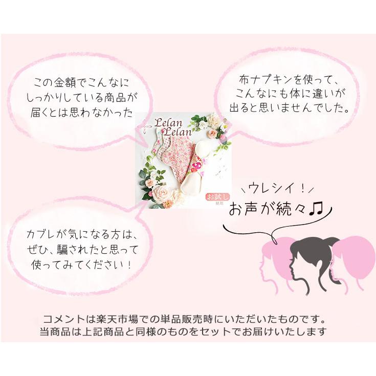 布ナプキン セット 防水 生理用ナプキン 一体型 Mサイズ 昼用 普通の日 